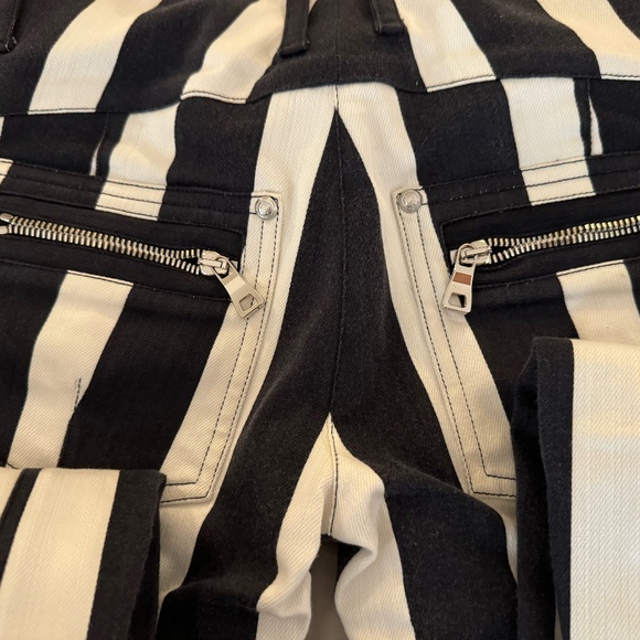 Authentic Balmain Black and White Jeans 2013 Resort Collection - Picture 3 of 16